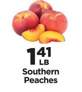 IGA Southern Peaches offer