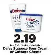 IGA Daisy Squeeze Sour Cream Or Cottage Cheese offer