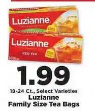 IGA Luzianne Falimy Size Tea Bags offer