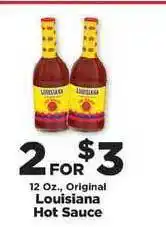 IGA 12 Oz. Original Louisiana Hot Sauce offer