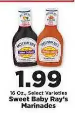IGA Sweet Baby Ray's Marinades offer