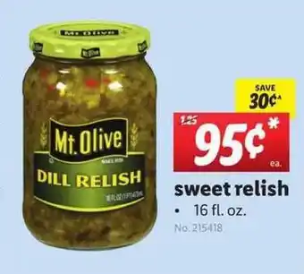 Lidl Sweet Relish offer