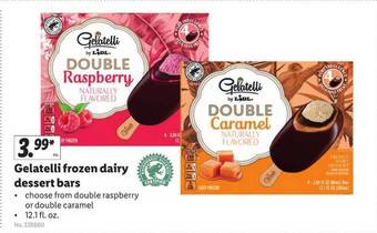 Lidl Gelatelli Frozen Dairy Dessert Bars offer