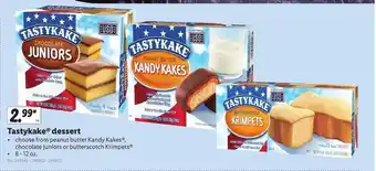 Lidl Tastykake Dessert offer