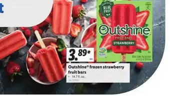 Lidl Outshine Frozen Strawberry Fruit Bars offer