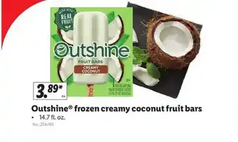 Lidl Outshine Frozen Creamy Coconut Fruit Bars offer