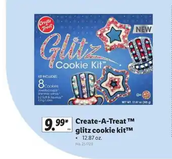 Lidl Create-a-treat Glitz Cookie Kit offer
