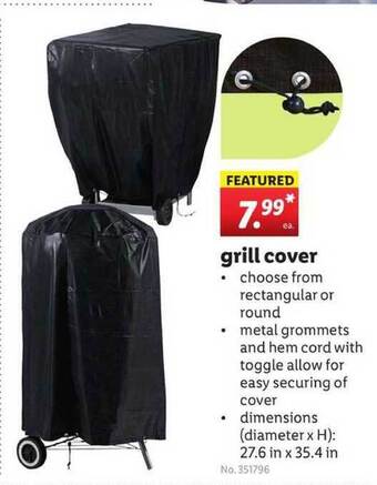 Lidl Grill Cover offer