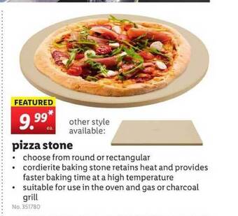 Lidl Pizza Stone offer