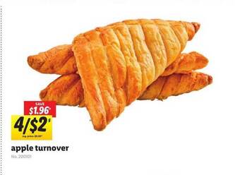 Lidl Apple Turnover offer