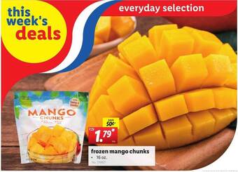 Lidl Frozen Mango Chunks offer