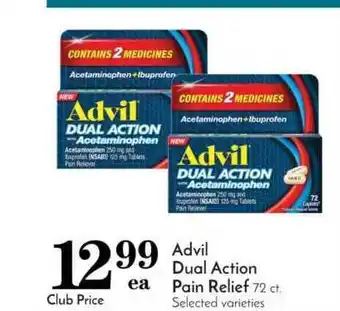 Pavilions Advil Dual Action Pain Relief offer