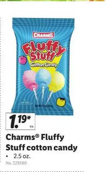 Lidl Charms Fluffy Stuff Cotton Candy offer
