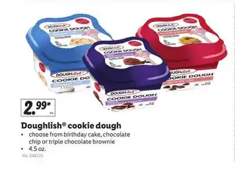 Lidl Doughlish Cookie Dough offer