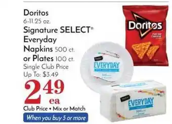 Pavilions Soritos, Signature Select Everyday Napkins Or Plates offer