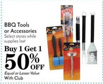 Pavilions Bbq Tools Or Accessories offer