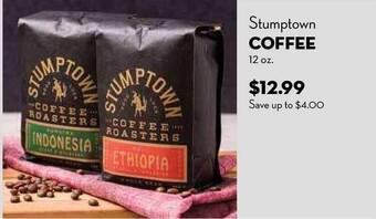 Bristol Farms Stumptown Coffee offer