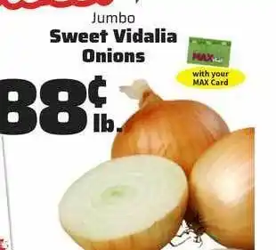 County Market Jumbo Sweet Vidalia Onions offer