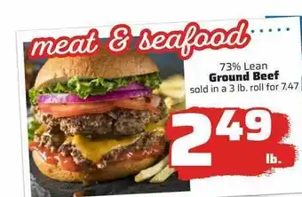 County Market 73% Lean Ground Beef offer