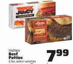 County Market Holten Beef Patties offer