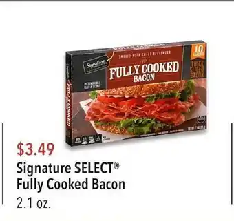 Market Street Signature Select® Fully Cooked Bacon offer