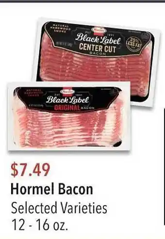 Market Street Hormel Bacon offer