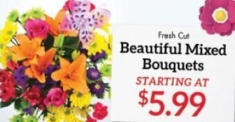 Martin's Beautiful Mixed Bouquets offer