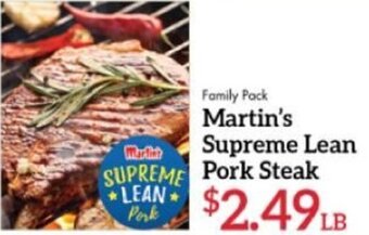 Martin's Martin's Supreme Lean Pork Steak offer