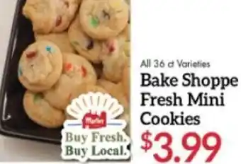 Martin's Bake Shoppe Fresh Mini Cookies 36 ct offer