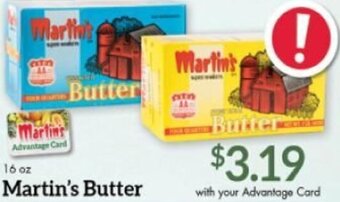 Martin's Martin's Butter 16 oz offer