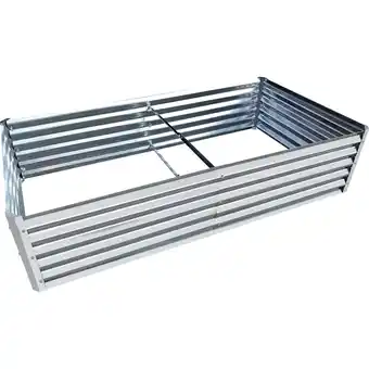 Theisen's Raised corrugated galvanized garden bed 72" x 36" x 18" offer