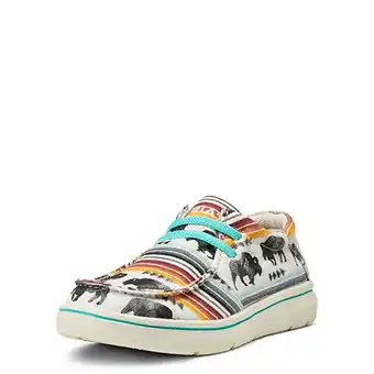 Theisen's Ariat kid's slipon hilo buffalo print shoe offer