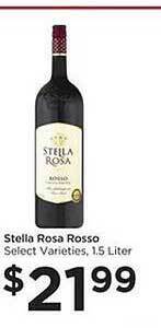 Food 4 Less Stella Rosa Rosso offer