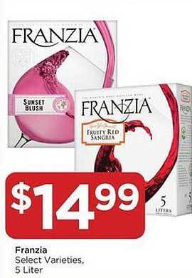 Food 4 Less Franzia offer