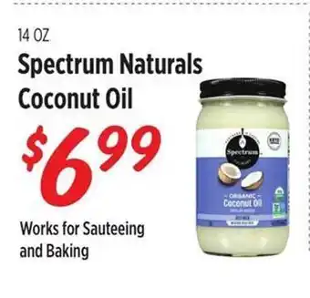 Rouses Spectrum Naturals Coconut Oil offer