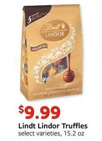 Fareway Lindt Lindor Truffles offer