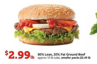 Fareway Lean, Fat Ground Beef offer