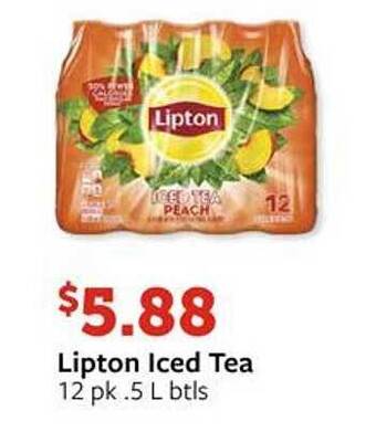 Fareway Lipton Iced Tea offer