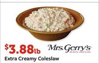 Fareway Extra Creamy Coleslaw offer