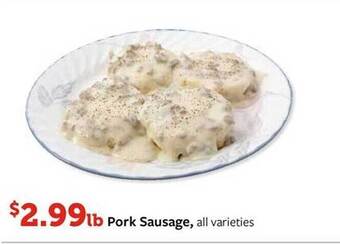 Fareway Pork Sausage offer