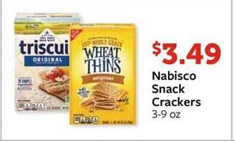 Fareway Nabisco Snack Crackers offer