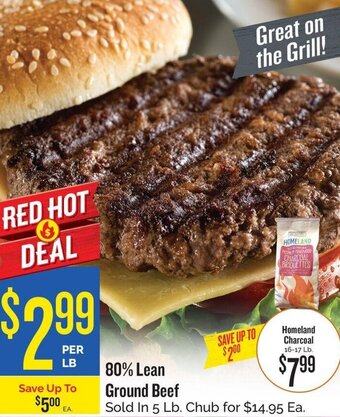 80% Lean Ground Beef