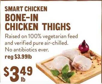 New Seasons Market Smart Chicken Bone-In Chicken Thighs offer