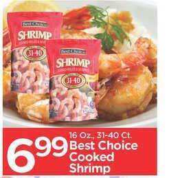 Edwards Food Giant Best Choice Cooked Shrimp offer