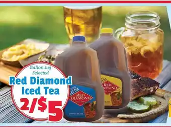 The Markets Red Diamond Iced Tea offer