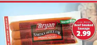 The Markets Beef Smoked Sausage offer