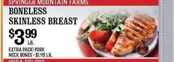 The Markets Boneless Skinless Breast offer