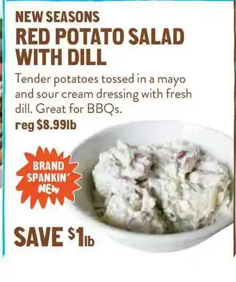 New Seasons Market New Seasons Red Potato Salad With Dill offer