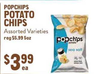 New Seasons Market Popchips Potato Chips offer