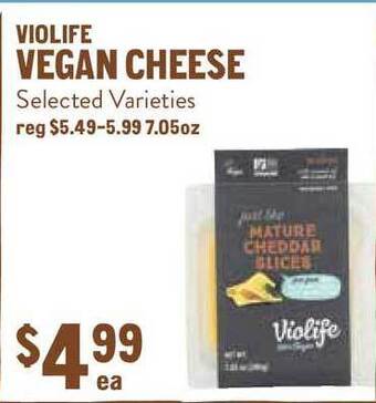 New Seasons Market Violife Vegan Cheese offer